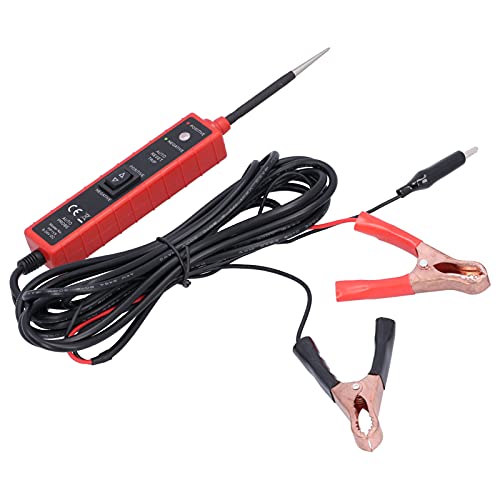 Circuit Tester, 6?24V Power Circuit Electrical Circuit Tester Detector Professional Auto Diagnostic Tool with 14.8ft Cable