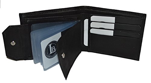 Mens leather premium designer wallet by Leatherboss