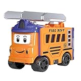 Stoßstange verwandelndes Auto, Kleines Verwandlungsspielzeug für Jungen 4-6, Kleine Rettungsbots mit umgekehrter Verformung und hoher Stimulation, Kleinkind- und Kinderspielzeug für Vorschule