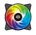 Cooler Master MasterFan MF120R ARGB (R4-120R-20PC-R1): ventola PWM RGB indirizzabile da 120 mm, cuscinetto ad alta scorrevolezza, design ibrido delle pale con bilanciamento del flusso d’aria