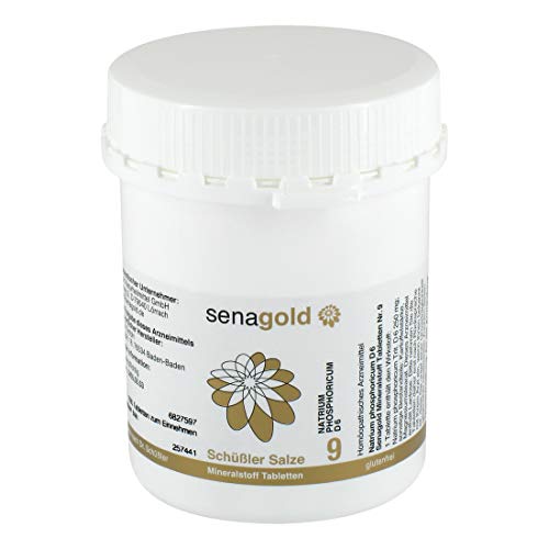 Schuessler Salz Nr. 9 - Natrium phosphoricum D6-1000 Tabletten, glutenfrei