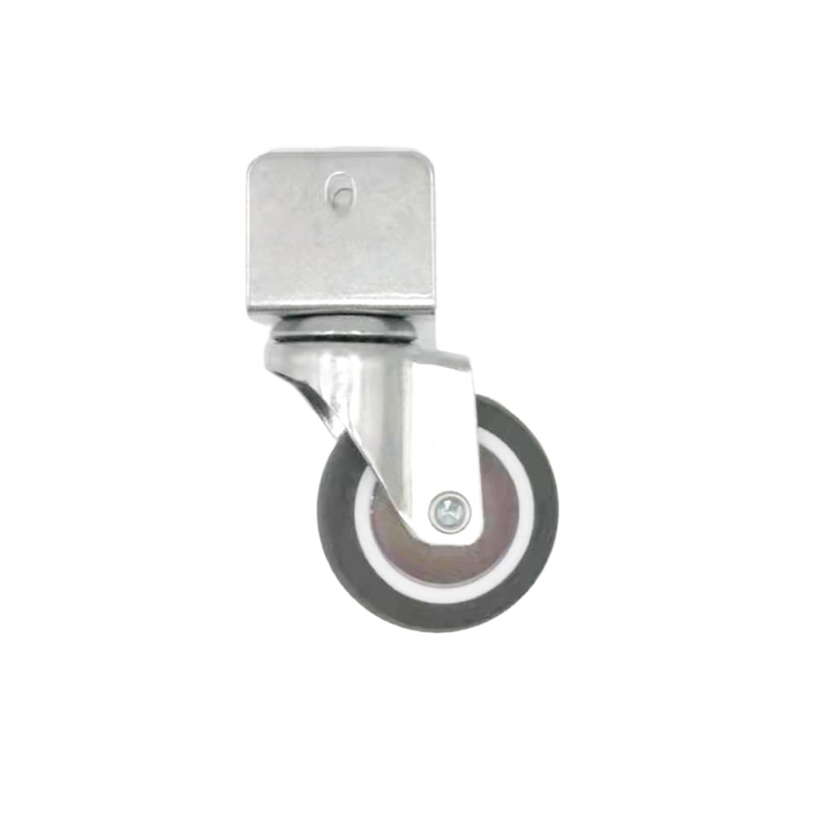 Roulettes TPE 1 pouce attelle en U 20mm pour lit bébé et petit chariot lot de 4