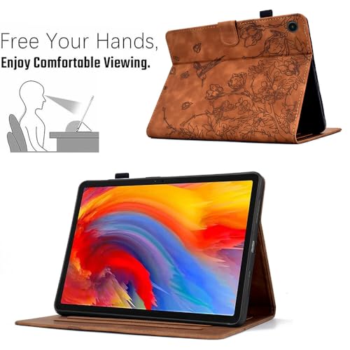 Étui Samsung Galaxy Tab A8 10.5 marron housse tablette X200 X205