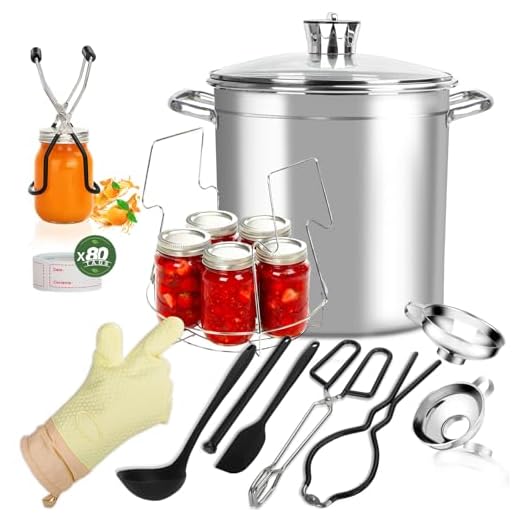 Comprehensive 12-Piece Canning Supplies Kit