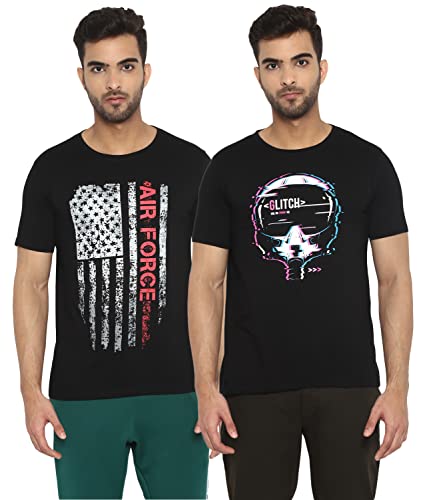 Image of Ap'pulse Men's Printed Short Sleeve Sport Tshirt Combo Pack