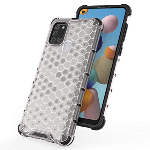 Image of Glasgow Back Case Cover Designed for Samsung Galaxy A21s - Transparent