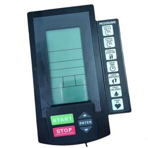 Compteur LCD avec moniteur de vitesse et capteurs de fréquence cardiaque pour fitness