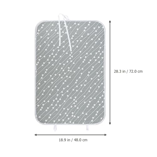 Esterilla aislante térmica de poliéster para planchar ropa PRETYZOOM de costura 3