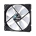 Fractal Design Dynamic X2 GP-14 PMW Ventilatore del computer - Ottimizzato per flusso d'aria elevato – 140x140x25 mm – 1000RPM – FDB-Cuscinetti - Puntoni di forma aerodinamica - Nero/Bianca (Single)