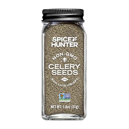 Spice Hunter India Celery Seeds, 1.8 Ounce (Pack of 6)