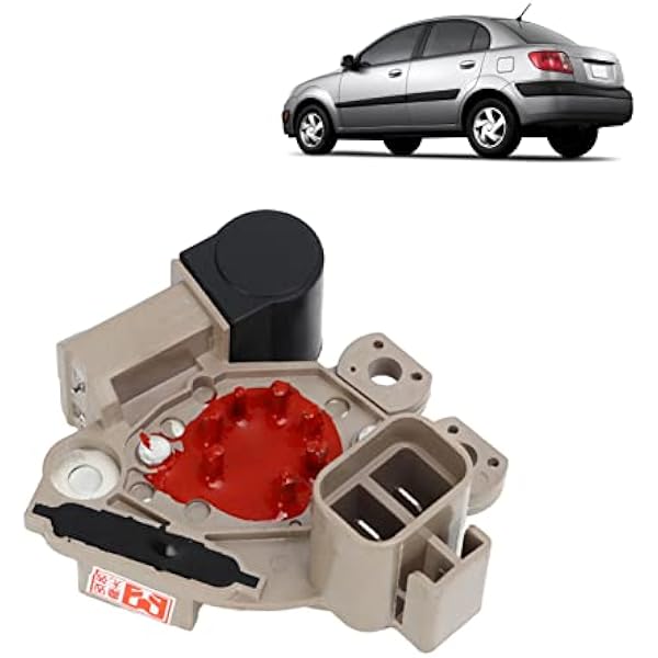 Walmeck Regulator Napięcia Alternatora Aluminium VRPR5023 Zastępcze Części Motoryzacyjne dla Tucson 2.0L 2.7L