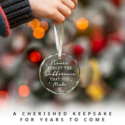 Thank-You-Gifts-for-Women-Boss-Coworkers-Manager-Mentor-Teacher-Nurse-Mom-Friends-BFF-Never-Forget-The-Difference-You-Make-Gifts-Appreciation-Thank-You-Christmas-Ornaments-Glass-Ornament