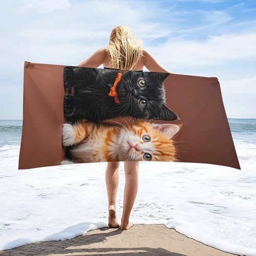 Serviette de bain voyage et camping en velours corail super doux - 7