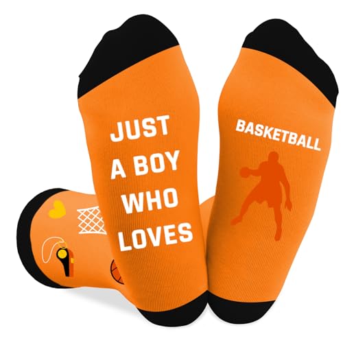 Coopyin Basketball Gifts for Boys and Men Funny Novelty Socks Accessories for Basketball Lovers, Fan, Teammate, Players Presents Christmas Birthday Stocking Stuffers Fathers Day Graduation Gift Ideas