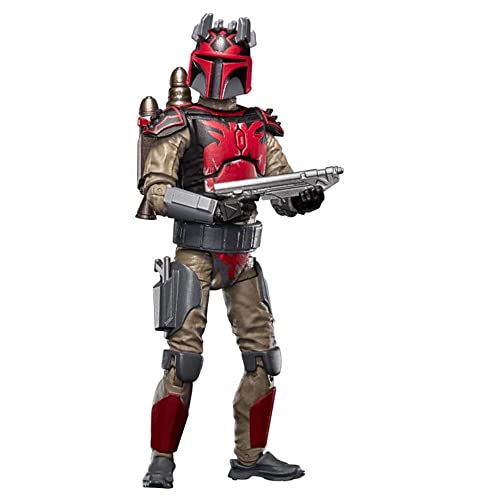 Star Wars Hasbro The Vintage Collection, Figurine Mandalorian Super Commando Captain, The Clone de 9,5 cm, dès 4 Ans F5629 Multicolore