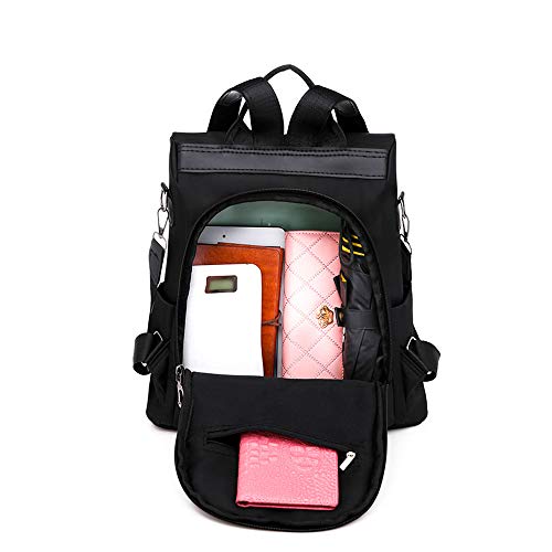 Mochila anti furto oxford urbanity executive girl impermeável Preto