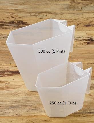 500 cc (2 Cup, White, 500 cc | 500 mL | 2 Cup | 1 Pint | 16 Fl Oz - Image 5