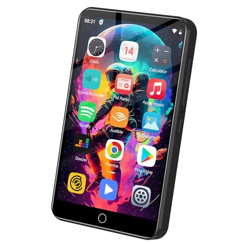 ZAQE 80GB MP3 Player with Bluetooth and WiFi, 4.0" Full