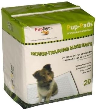 Pup Pads Disposable 20-Pack Regular
