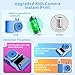 Kids Camera Instant Print for Boys and Girls Age 3-12, 1080P Kid Digital Camera with Print Paper Cameras for Kids Christmas Birthday Gifts Toy for Child 3 4 5 6 7 8 9 10 (Blue)