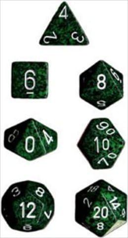Chessex Manufacturing 25325 Recon Speckled Polyhedral Dice Set of 7