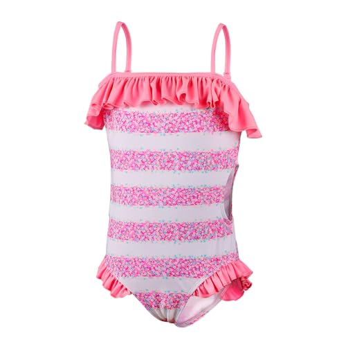 TIZAX Bañador de Una Pieza para Niña UPF 50+ Traje de Baño Bañadores Verano de Secado Rápido Ropa de Playa Piscina Rosa 8 años
