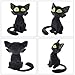 GVMJHYK Gato Negro Juguetes de Peluche Imagen de GVMJHYK Gato Negro Juguetes de Peluche