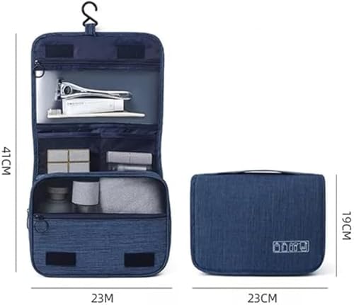 Necessaire de viagem para pendurar resistente à água, bolsa organizadora de maquiagem, bolsa de cosm