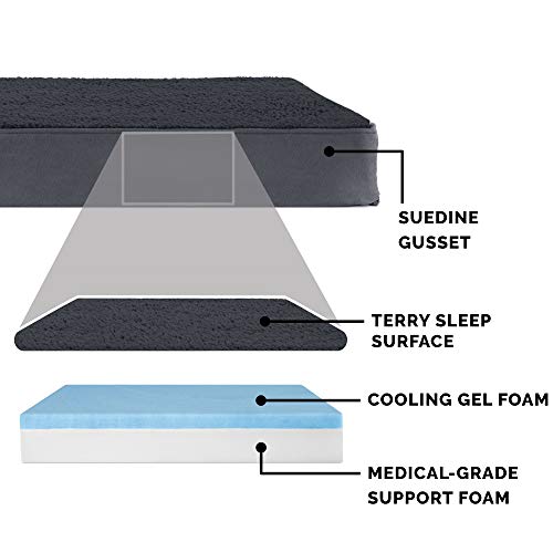 Furhaven-Cooling-Gel-Dog-Bed-for-LargeMedium-Dogs-w-Removable-Washable-Cover-For-Dogs-Up-to-55-lbs-Terry-Suede-Mattress-Gray-Large - Cucciolini Doodles   Furhaven-Cooling-Gel-Dog-Bed-for-LargeMedium-Dogs-w-Removable-Washable-Cover-For-Dogs-Up-to-55-lbs-Terry-Suede-Mattress-Gray-Large