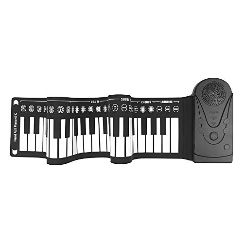 Sunydog-49 Touches Roll Up Piano Pliable Portable Hand Roll Piano avec Haut-Parleur intégré pour Enfants/Adultes/débutants - Les Beatles, Paul McCartney, John Lennon, RIngo Starr, George Harrison Sunydog-49 Touches Roll Up Piano Pliable Portable Hand Roll Piano avec Haut-Parleur intégré pour Enfants/Adultes/débutants