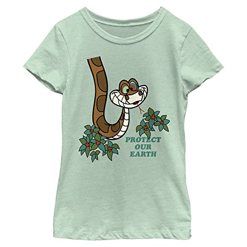 Disney Jungle Book Dis Kaa Trance-Dsjb024ylc Girls Short Sleeve Tee Shirt
