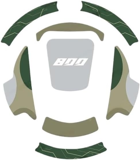 Tank Traction Pad for 800 MT 800MT Motorcycle Fuel Tank Pad Stickers Protector Covers Resin Stickers Kit