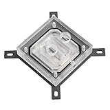 Con una superficie pulida espejo, el bloque de agua de la CPU utiliza el proceso de revestimiento de níquel y cobre T2 estándar internacional.