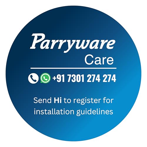 Image of Parryware Solid Toilet Seat Cover (Standard Size, Ultra White) I Polypropylene Round Seat Cover | E80941C