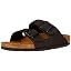 Black Suede Soft Footbed