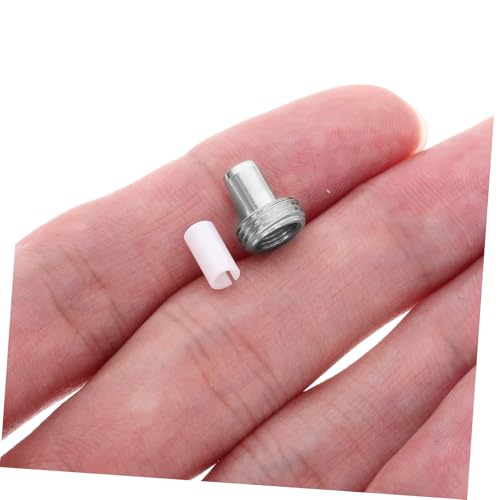 JECOMPRIS Fiber Optic Fault Tool Kit Red Light Pen Accessories Replacement Ceramic Ferrule Metal Tip for Inspection
