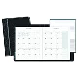 AT-A-GLANCE 7029005 Executive Monthly Padfolio, 9 x 11, White, 2016-2017
