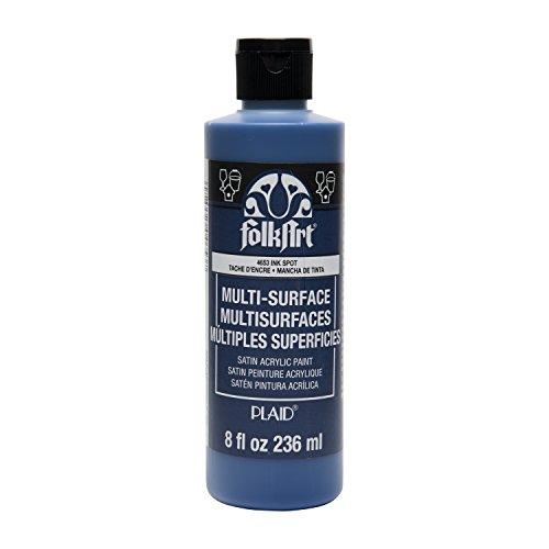 Folkart Multi-Surface Paint (8 Oz), , Ink Spot #TOP8