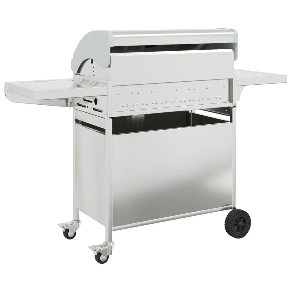 Générique Barbecue à gaz avec 7 brûleurs Argent Acier Inoxydable,Maison & Jardin,Arts de la Table & Arts culinaires,Électroménager de Cuisine,Barbecues,Argent,38.7 KG,367594