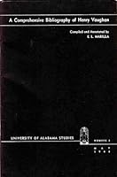 A comprehensive bibliography of Henry Vaughan, B0007DP866 Book Cover