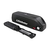 Pswpower 48V 13Ah Ebike Battery made of LG LGEBM261865 + 54.6V 2A Charger, Li-ion Battery for Electric Bike Scooters Bicycle Electric Tricycle, fits 250W/350W/500W/750W/1000W Motor (USA Warehouse)