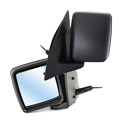 Rétroviseur gauche Opel Combo câbles noir avec miroir grand angle