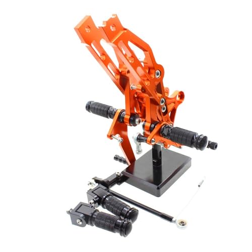 Repose-pieds arrière alu réglables GROM MSX125 finition CNC