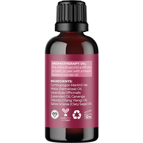 Entice Essential Oil Blend for Diffuser - Passionate Blend of Aromatherapy Oils for Couples with Lavender Palmarosa Clary Sage and Ylang-Ylang Essential Oil - Ignite The Romance Essential Oils Blend - Image 5