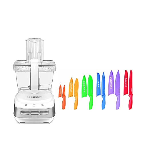 Cuisinart Core Custom 10Cup Food Processor (White) with Multicolor 12