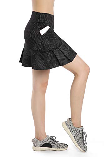 Annjoli Womens Skort Active Athletic Skirt for Running Tennis Golf Workout Sports Skorts