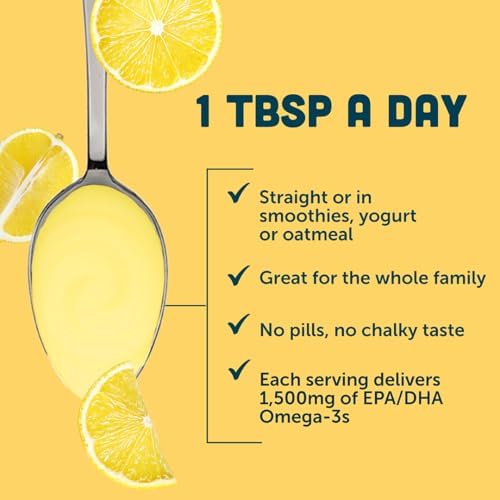 Barleans Fish Omega Swirl Lemon Zest, 16 OZ — 사진 5