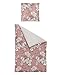 Produktbild Irisette Edel-Feinbiber Bettwäsche Set Bettwäsche 2 teilig Bettbezug 135 x 200 cm Kopfkissenbezug 80 x 80 cm Feel 8305-16 rosa