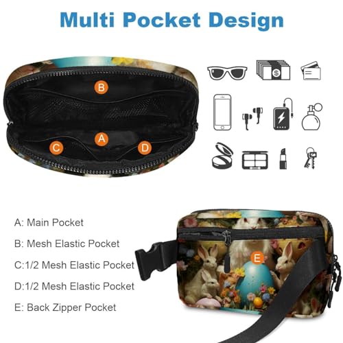 Cinturón de correr ajustable con bolsillo para móviles y llaves 5
