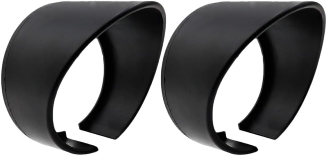 Cabilock 2pcs Universal Dome Gauge Protector for Car Gauges with Sunlight Protection and Glare Reducing Features for City Commutes and Long Distance Travel